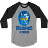 memphis kings 3/4 Sleeve Shirt