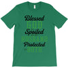 blessed god by spoiled by my husband protected by both T-Shirt