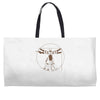 vitruvian robot Weekender Totes