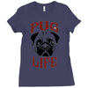 PUG LIFE Ladies Fitted T-Shirt
