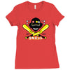 pinch hitter Ladies Fitted T-Shirt