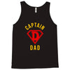 captain dad hero Tank Top
