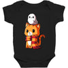 brave kitty Baby Bodysuit