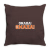 omaha omaha Throw Pillow