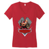 cattle tractor Women's V-Neck T-Shirt