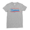 don't blame me i voted for thanos Ladies Fitted T-Shirt