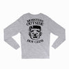 monsters outside fan club back Long Sleeve Shirts