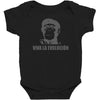 viva la evolucion Baby Bodysuit