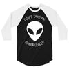 flash to your leader don`t take me 3/4 Sleeve Shirt