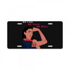 Women's March We Cab We Have We Will License Plate