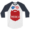 america 3 3/4 Sleeve Shirt