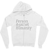 person against humanity Zipper Hoodie