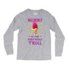 birthday troll mommy Long Sleeve Shirts