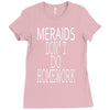 mermaids dont do homework Ladies Fitted T-Shirt