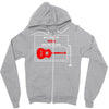 war guitar Zipper Hoodie