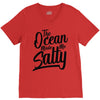 the ocean made me salty V-Neck Tee
