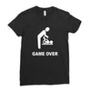 new dad to be gamer over Ladies Fitted T-Shirt