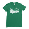 the dogfather   boxer Ladies Fitted T-Shirt