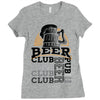 Beer Club Pub Ladies Fitted T-Shirt
