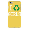 i recycle girls slogan text funny baseball jersey iPhone 6 Plus/6S Plus Case