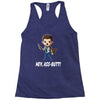 hey, ass butt! Racerback Tank