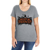 happy halloween Ladies Curvy T-Shirt