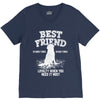 Best Friend Golden V-Neck Tee