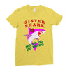 Sister Shark -Shark Do Do Do Ladies Fitted T-Shirt