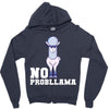 no probllama Zipper Hoodie