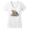 the iron wolves Women's V-Neck T-Shirt