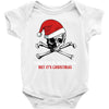 skull christmas Baby Bodysuit