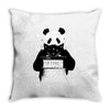 panda police Throw Pillow