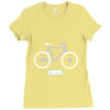 bike Ladies Fitted T-Shirt