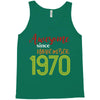 awesome since november 1970 Tank Top