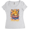 pigs Women's Triblend Scoop T-shirt