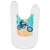 smile more, ride a motorcycle Baby Bibs