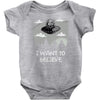 i want to believe in kang and kodos Baby Bodysuit