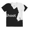 ishoot   camera photographer trained shooting funny gun photo gift tee All Over Women's T-shirt