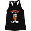pumpkin spice latte Racerback Tank