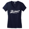 who's the daddy   me that's who! Women's V-Neck T-Shirt