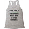 April Girls Racerback Tank