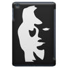 sax player lady face optical illusion iPad Mini