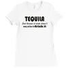 tequila dont have to drink it Ladies Fitted T-Shirt