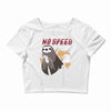 no speed Crop Top