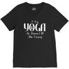 i do yoga to burn crazy V-Neck Tee