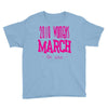 2018 Women's March On USA Youth Tee