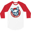 french bulldog club 3/4 Sleeve Shirt