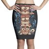 crazy totem Pencil Skirts