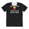 exercise vs extra fries All Over Women's T-shirt