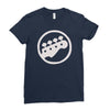 scott pilgrim vs the world bass guitar rockband vintage show movie tee Ladies Fitted T-Shirt